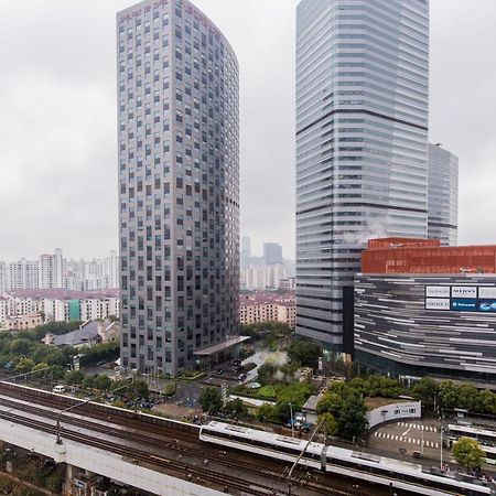 New Space-Time Zhongli Hotel Apartment Shanghai Buitenkant foto
