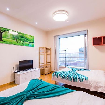 New Space-Time Zhongli Hotel Apartment Shanghai Buitenkant foto