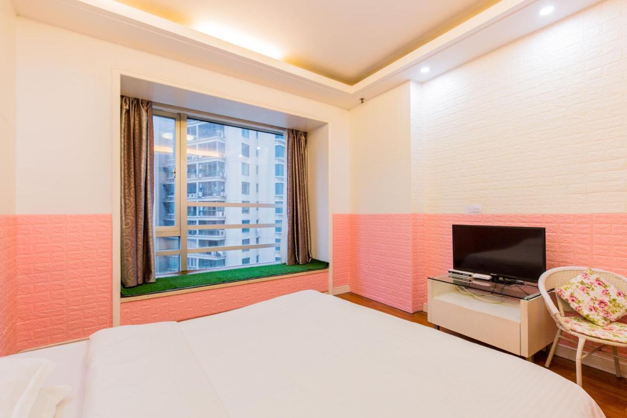 New Space-Time Zhongli Hotel Apartment Shanghai Buitenkant foto