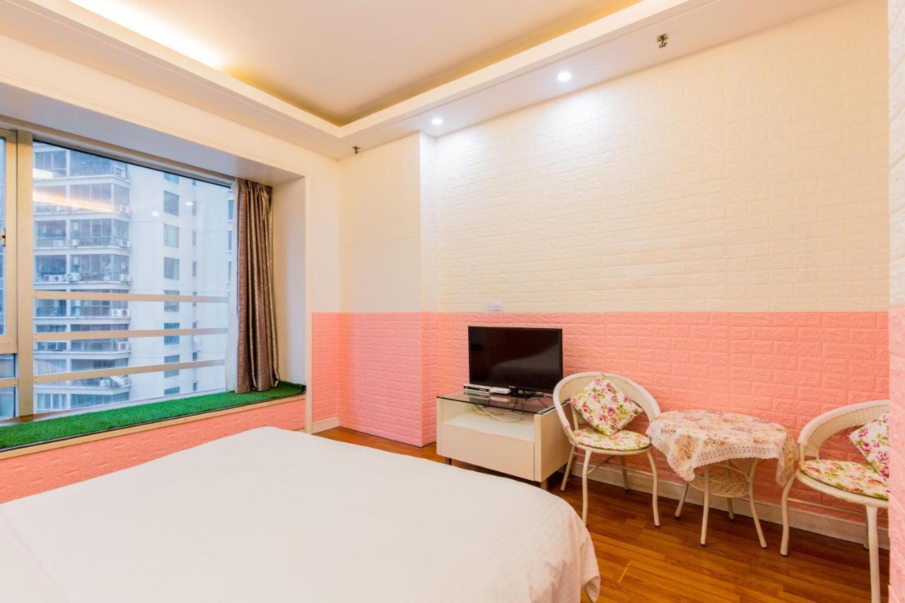New Space-Time Zhongli Hotel Apartment Shanghai Buitenkant foto