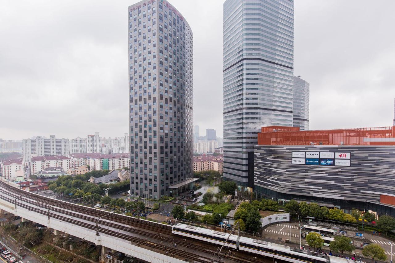 New Space-Time Zhongli Hotel Apartment Shanghai Buitenkant foto