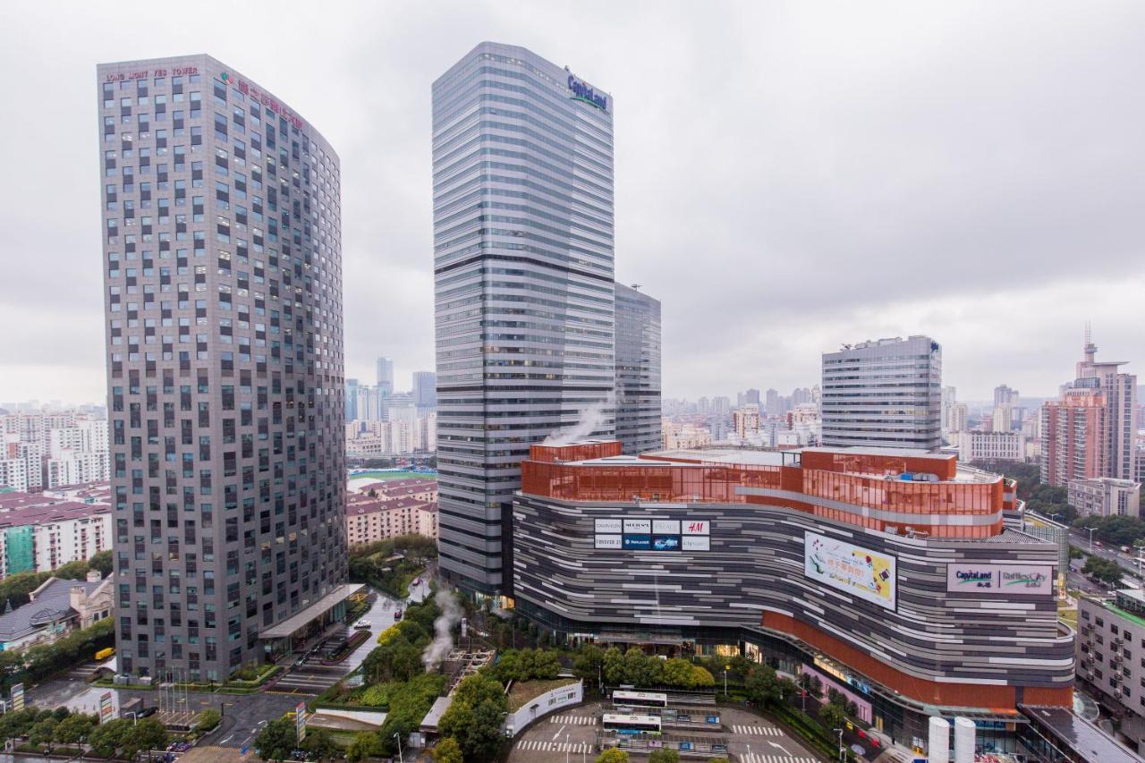 New Space-Time Zhongli Hotel Apartment Shanghai Buitenkant foto