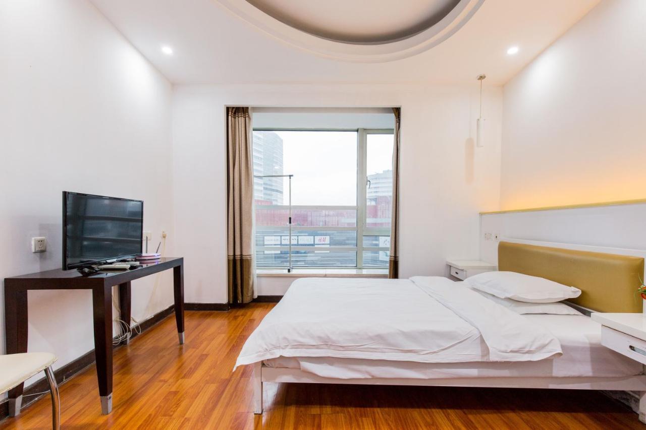 New Space-Time Zhongli Hotel Apartment Shanghai Buitenkant foto