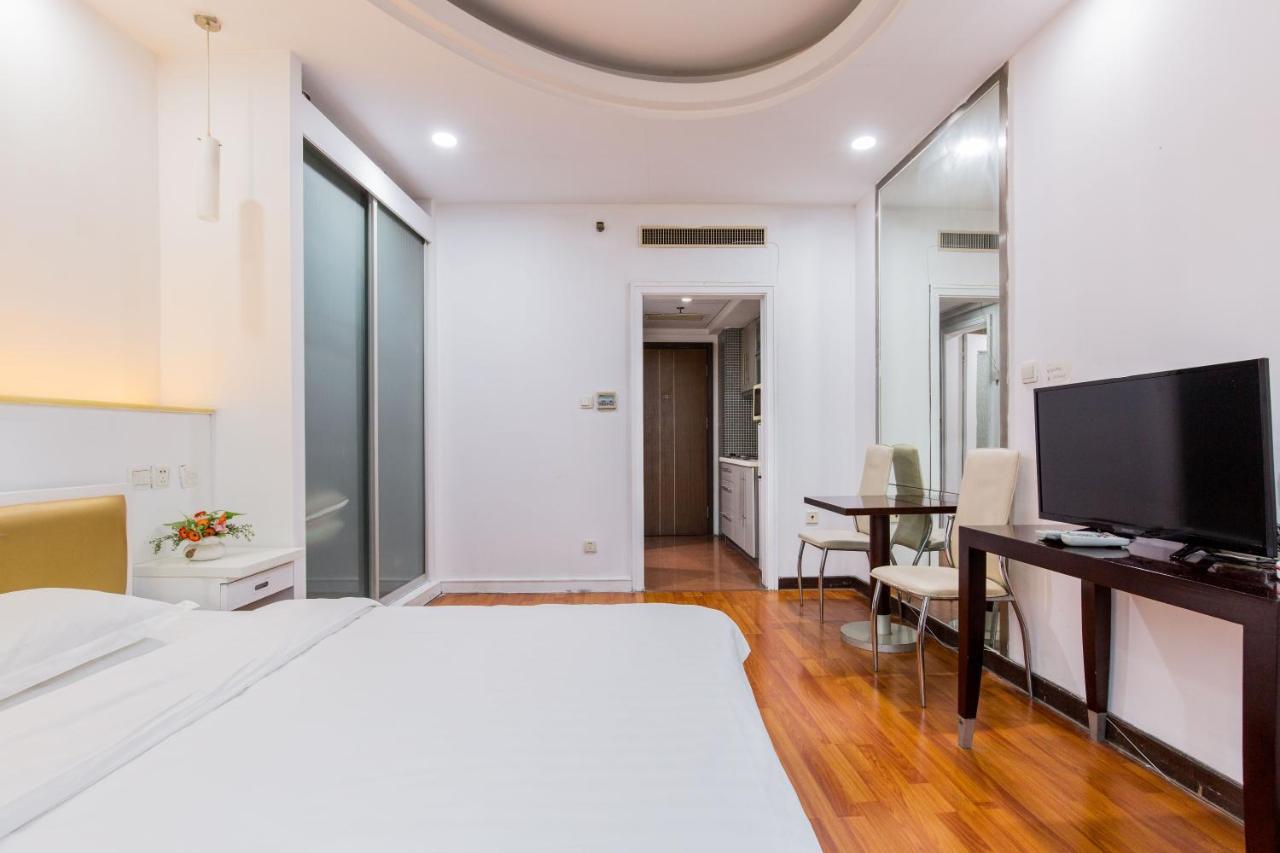 New Space-Time Zhongli Hotel Apartment Shanghai Buitenkant foto