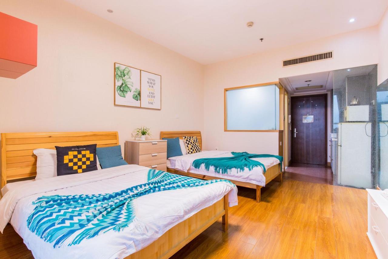 New Space-Time Zhongli Hotel Apartment Shanghai Buitenkant foto