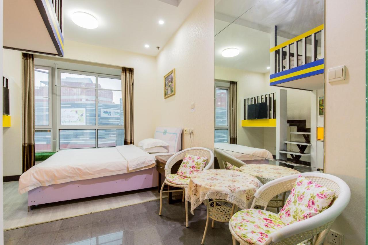 New Space-Time Zhongli Hotel Apartment Shanghai Buitenkant foto