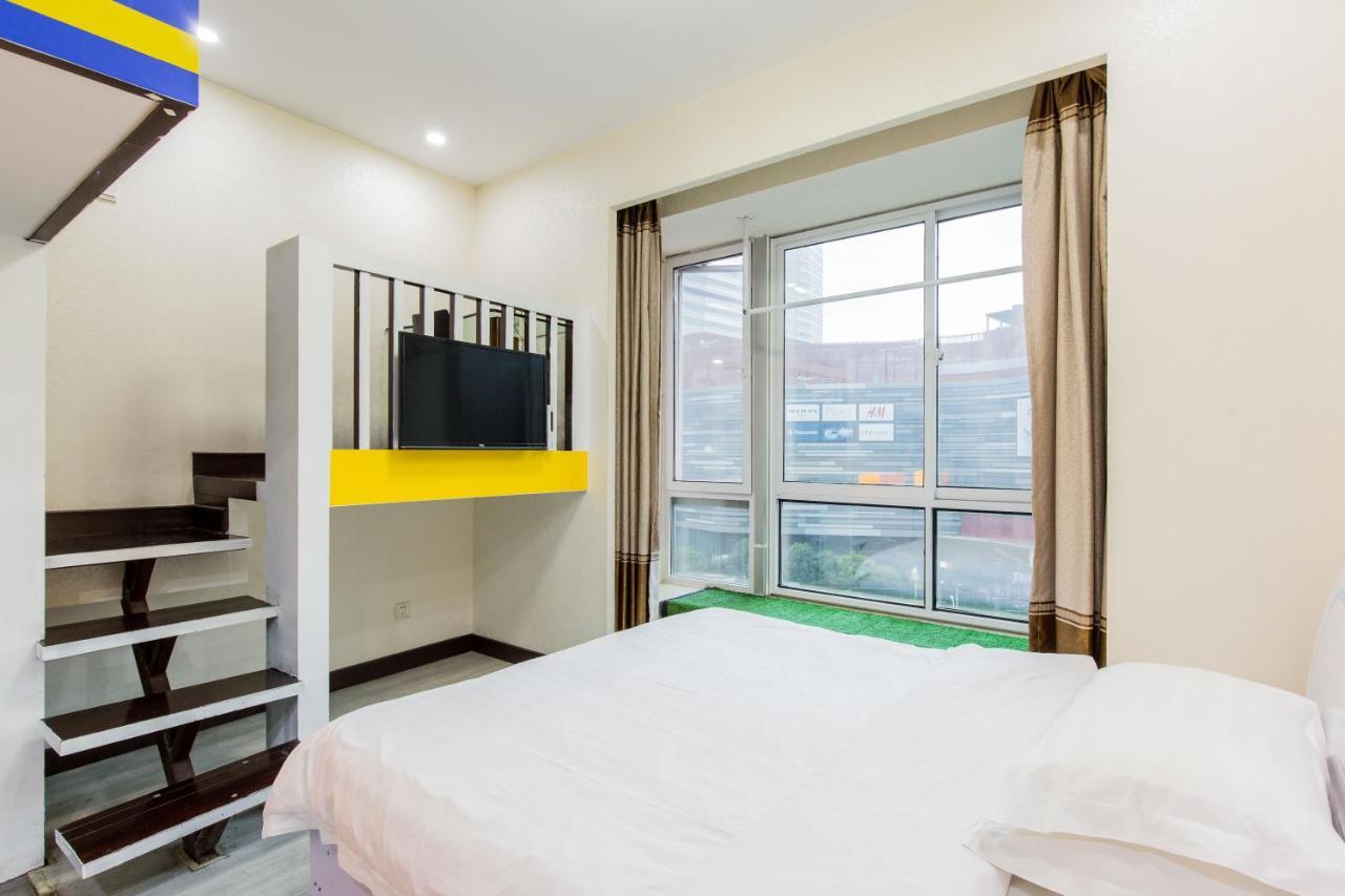 New Space-Time Zhongli Hotel Apartment Shanghai Buitenkant foto
